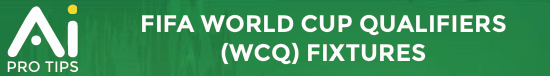 FIFA World Cup Qualifiers Fixtures
